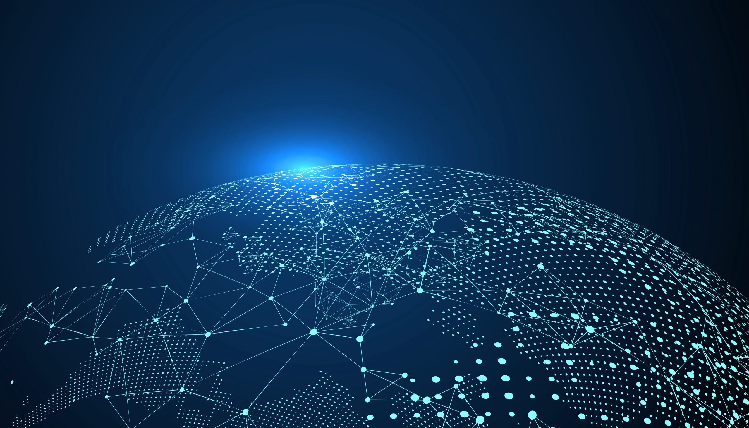 Tech Globe Background